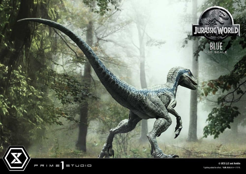 Jurassic World (Film) Prime Collectible Figures Estatua 1/10 Blue 17 cm