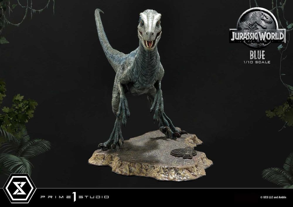 Jurassic World (Film) Prime Collectible Figures Estatua 1/10 Blue 17 cm