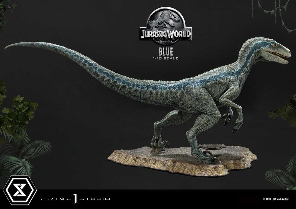 Jurassic World (Film) Prime Collectible Figures Estatua 1/10 Blue 17 cm