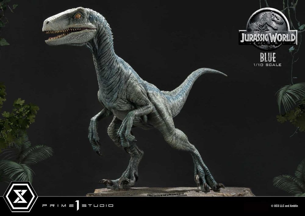 Jurassic World (Film) Prime Collectible Figures Estatua 1/10 Blue 17 cm