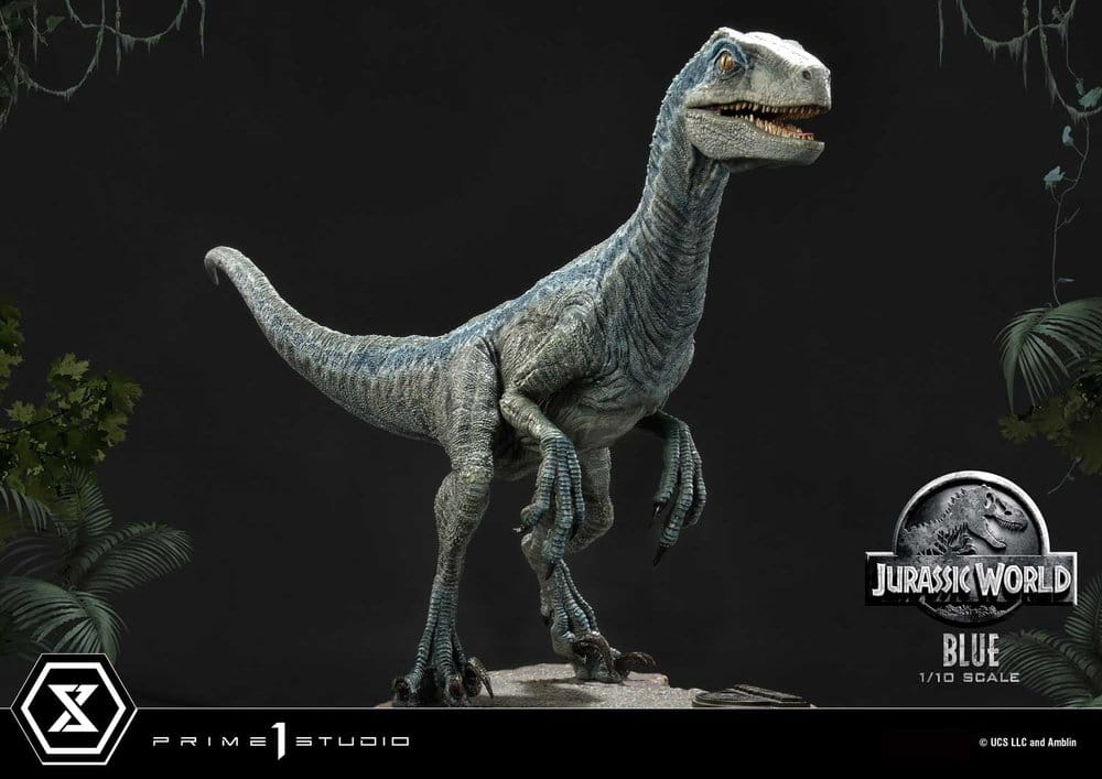 Jurassic World (Film) Prime Collectible Figures Estatua 1/10 Blue 17 cm