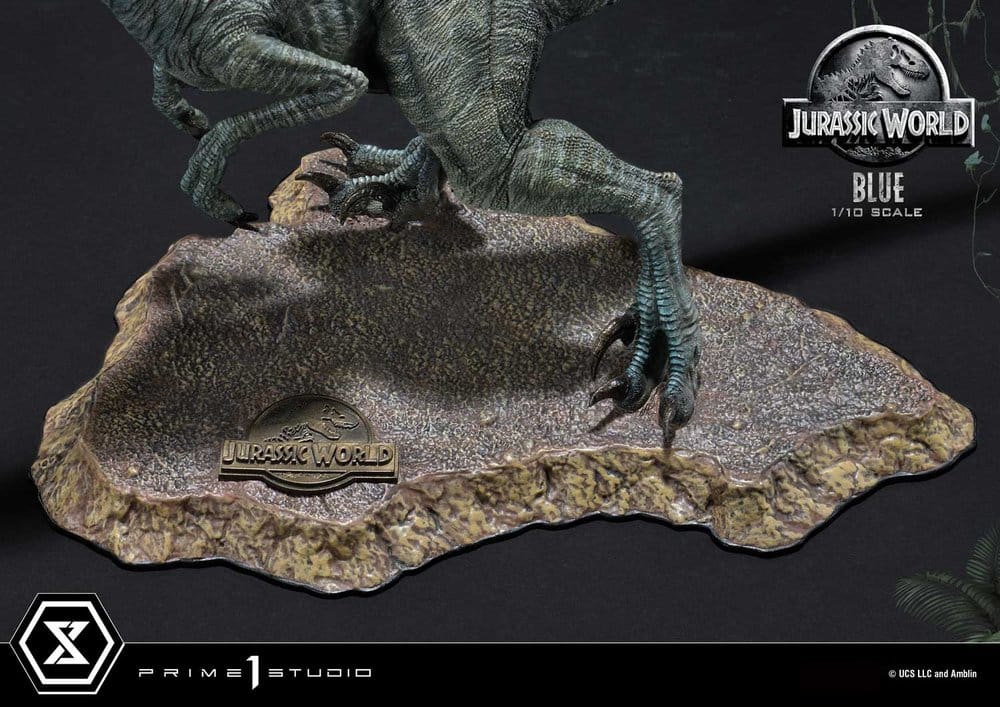 Jurassic World (Film) Prime Collectible Figures Estatua 1/10 Blue 17 cm