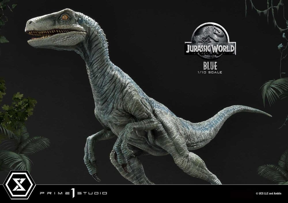 Jurassic World (Film) Prime Collectible Figures Estatua 1/10 Blue 17 cm