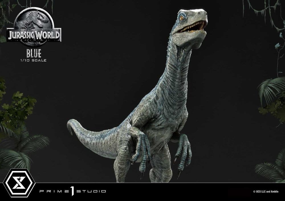 Jurassic World (Film) Prime Collectible Figures Estatua 1/10 Blue 17 cm