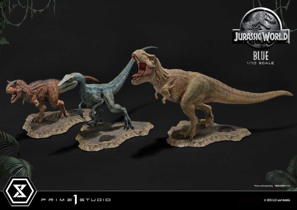 Jurassic World (Film) Prime Collectible Figures Estatua 1/10 Blue 17 cm