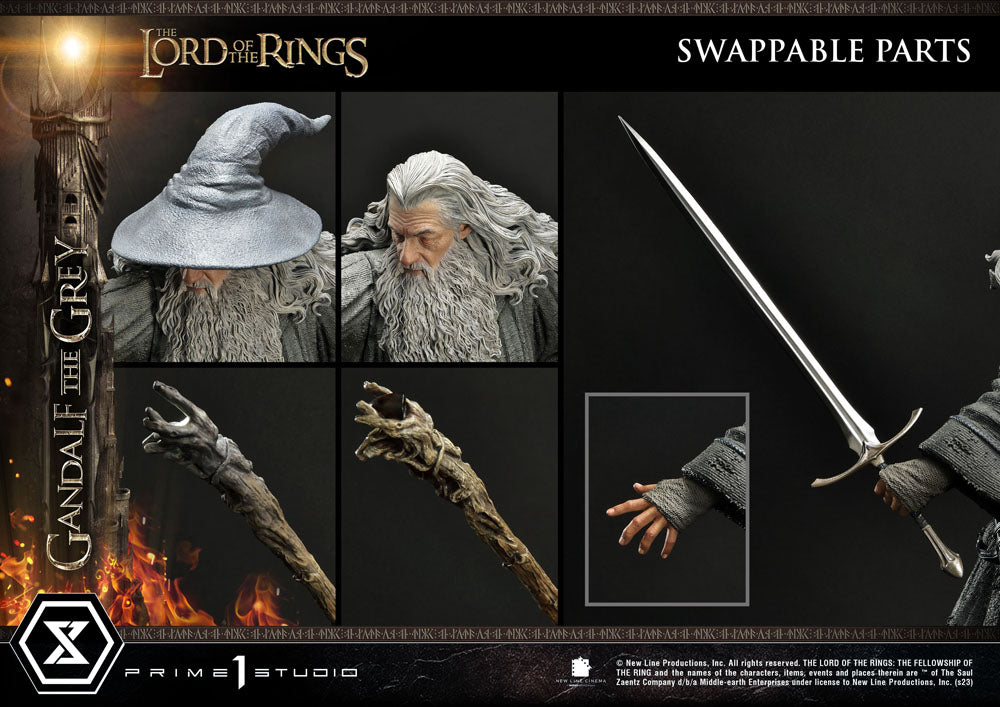 El Señor de los Anillos Estatua 1/4 Gandalf El Gris 61 cm