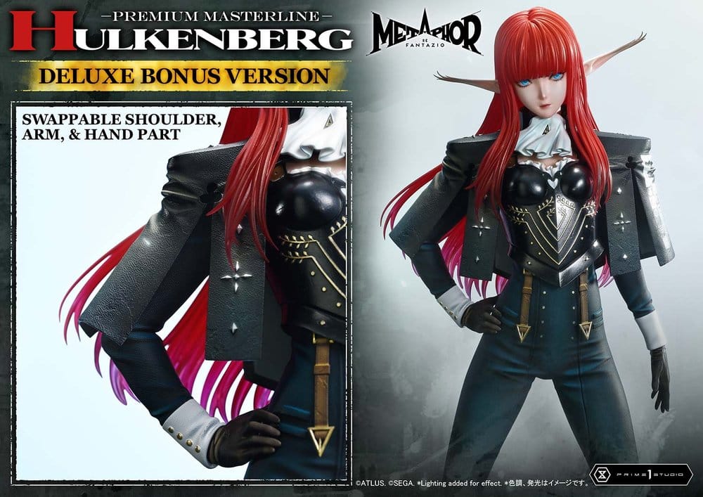 Metaphor: ReFantazio Premium Masterline Series Estatua 1/4 Hulkenberg DX Bonus Version 76 cm