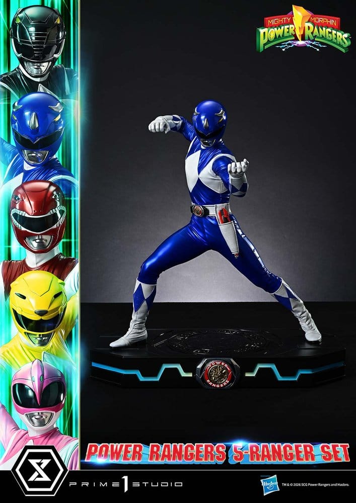 Mighty Morphin Power Rangers Premium Masterline Set de 5 Estatuas 1/4 57 cm
