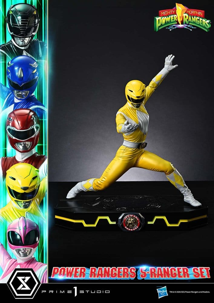 Mighty Morphin Power Rangers Premium Masterline Set de 5 Estatuas 1/4 57 cm