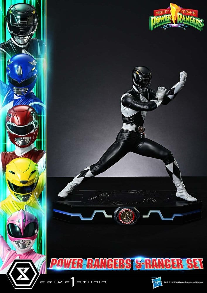 Mighty Morphin Power Rangers Premium Masterline Set de 5 Estatuas 1/4 57 cm