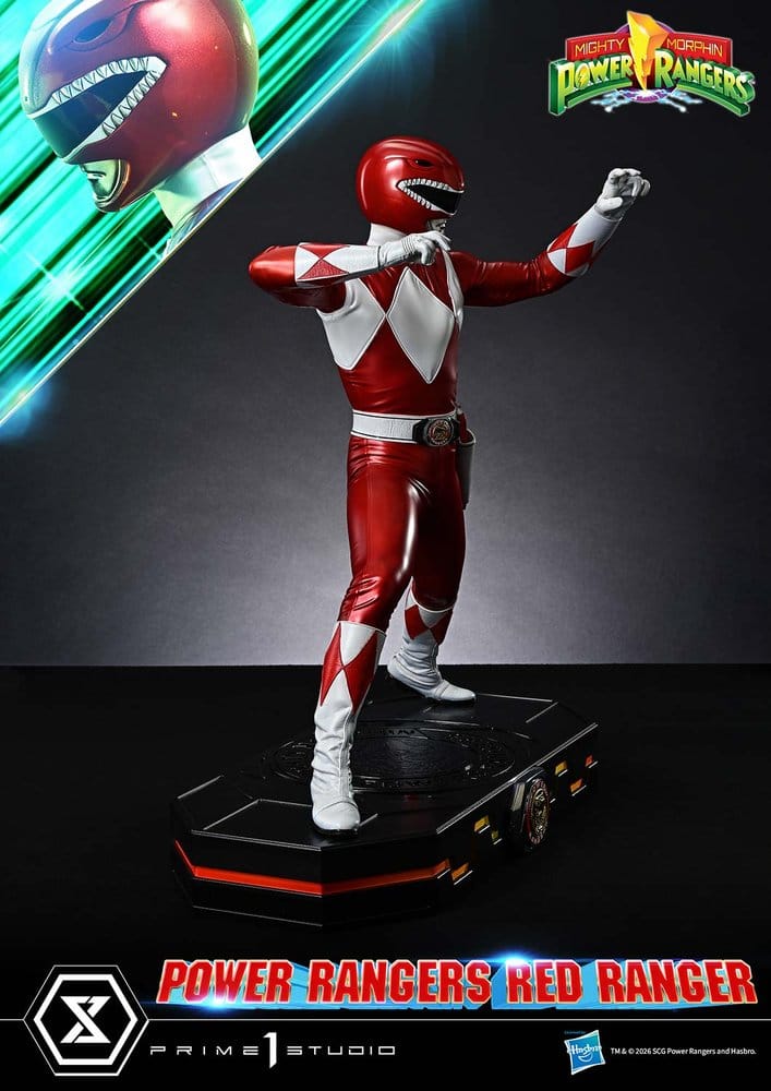 Mighty Morphin Power Rangers Premium Masterline Estatua 1/4 Red Ranger 62 cm