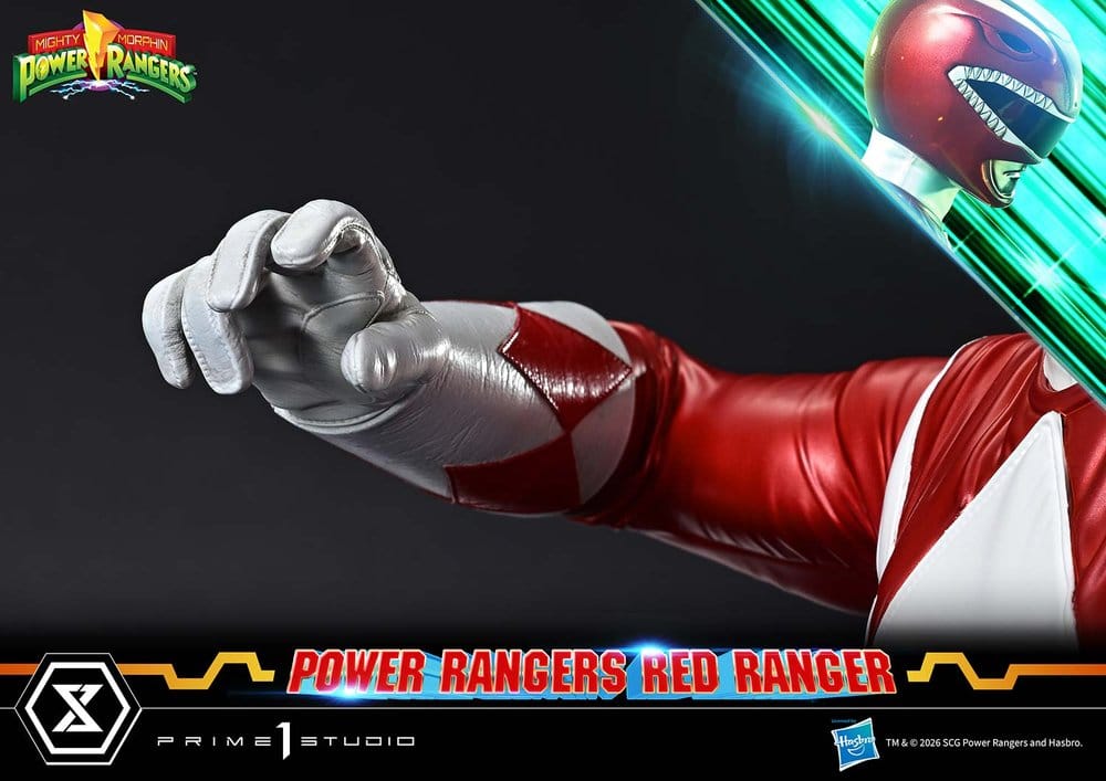 Mighty Morphin Power Rangers Premium Masterline Estatua 1/4 Red Ranger 62 cm