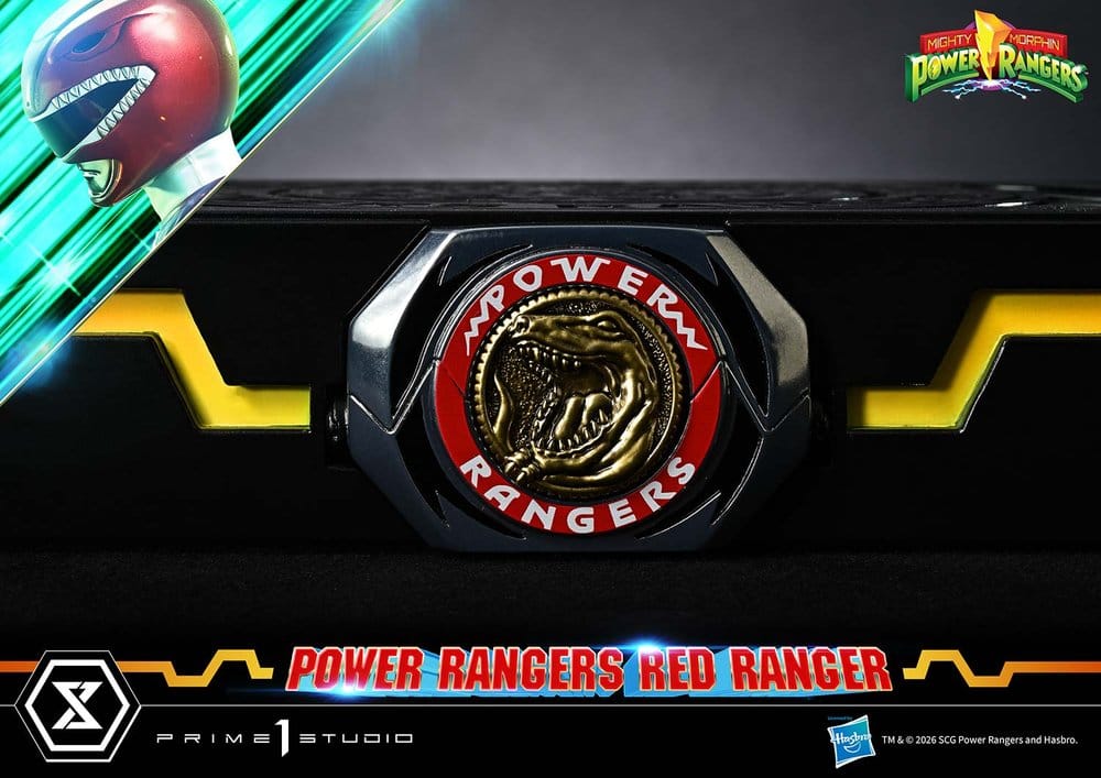 Mighty Morphin Power Rangers Premium Masterline Estatua 1/4 Red Ranger 62 cm