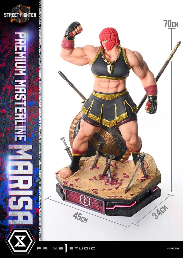 Street Fighter 6 Estatua Premium Masterline Series 1/4 Marisa 70 cm