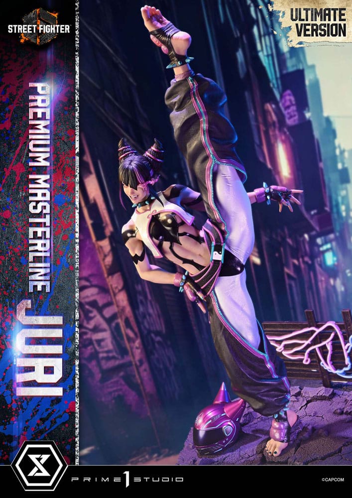 Street Fighter 6 Estatua Premium Masterline Series 1/4 Juri Ultimate Bonus Version 58 cm