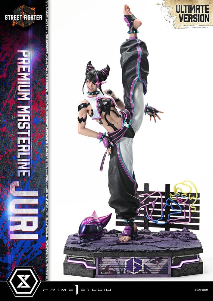 Street Fighter 6 Estatua Premium Masterline Series 1/4 Juri Ultimate Bonus Version 58 cm