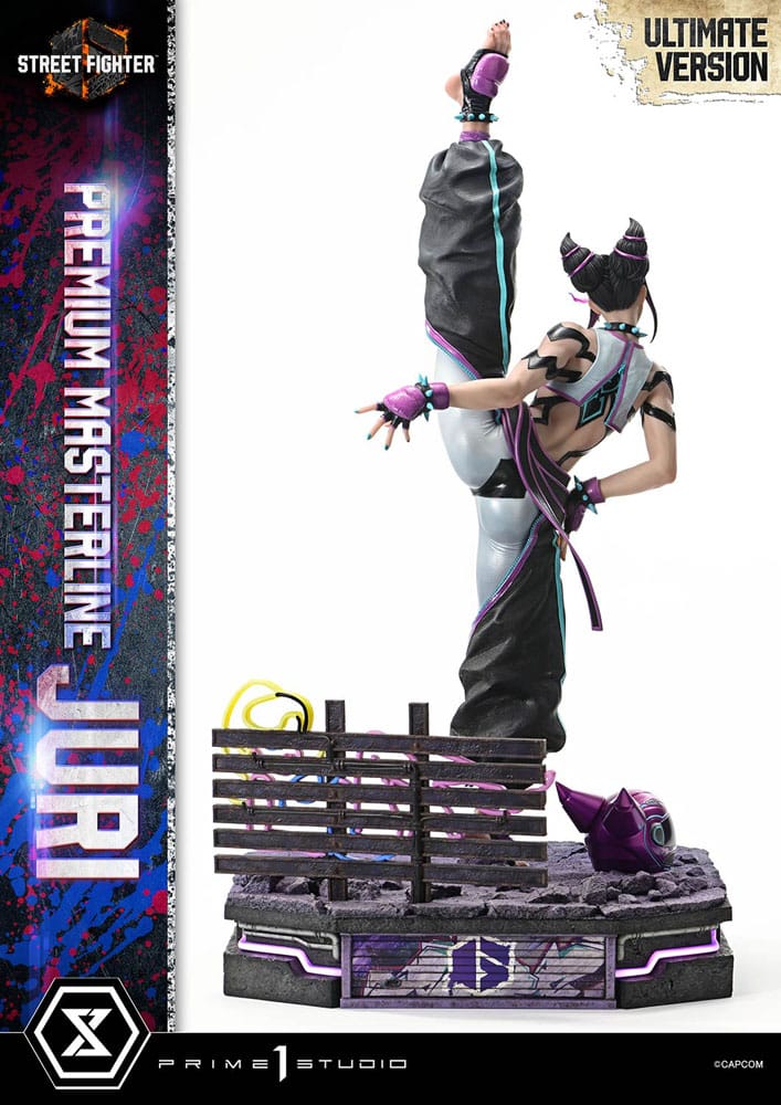 Street Fighter 6 Estatua Premium Masterline Series 1/4 Juri Ultimate Bonus Version 58 cm