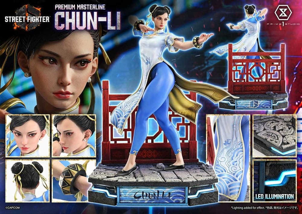 Street Fighter 6 Premium Masterline Estatua 1/4 Chun-Li 59 cm