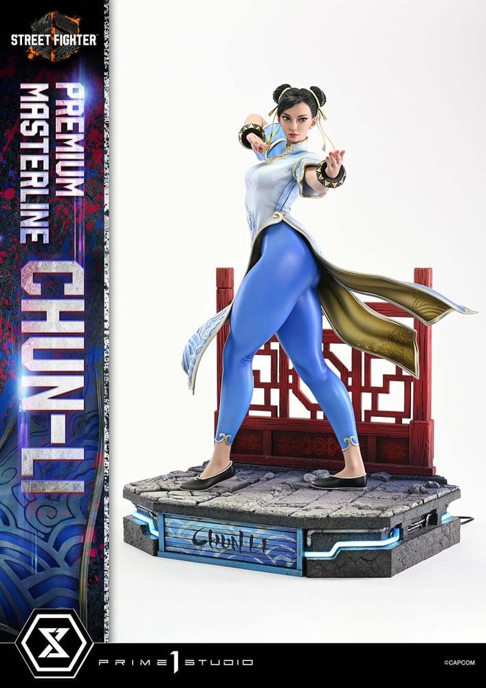 Street Fighter 6 Premium Masterline Estatua 1/4 Chun-Li 59 cm