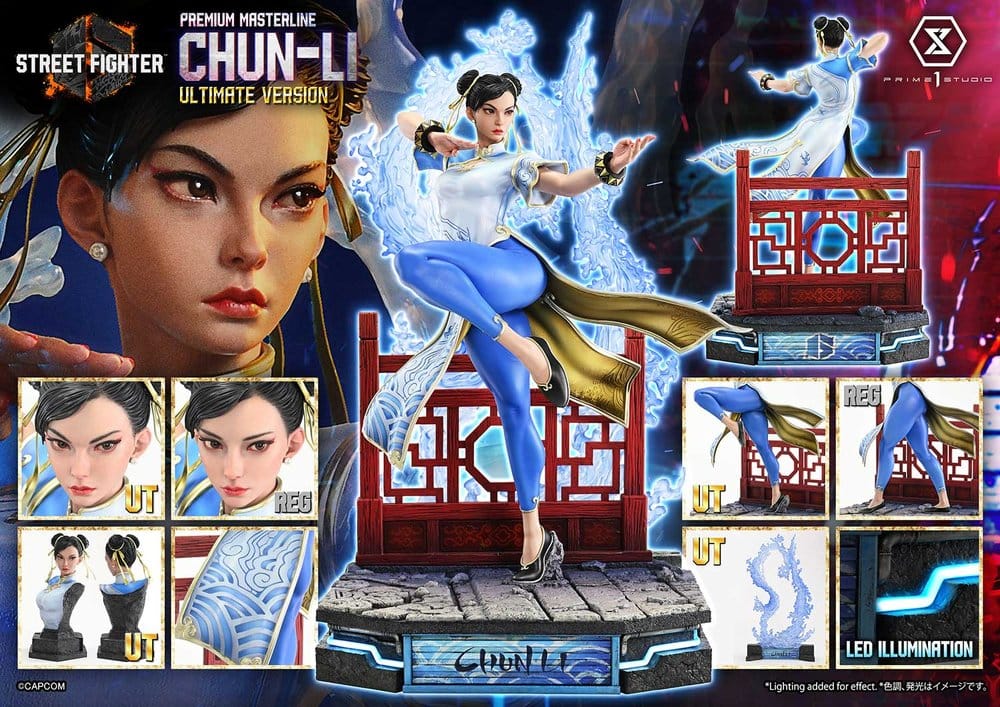 Street Fighter 6 Premium Masterline Estatua 1/4 Chun-Li Ultimate Version 69 cm