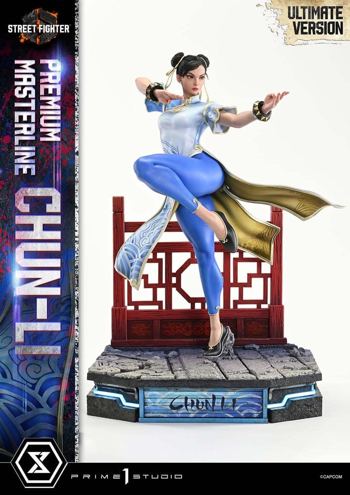 Street Fighter 6 Premium Masterline Estatua 1/4 Chun-Li Ultimate Version 69 cm