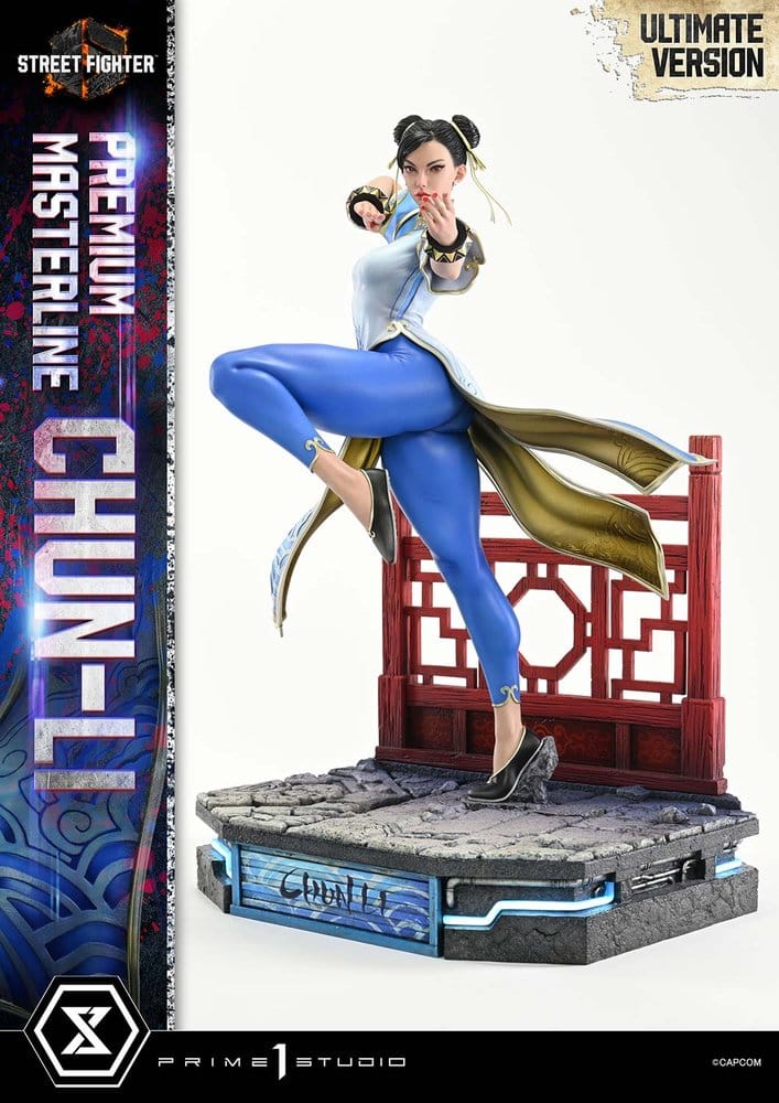 Street Fighter 6 Premium Masterline Estatua 1/4 Chun-Li Ultimate Version 69 cm