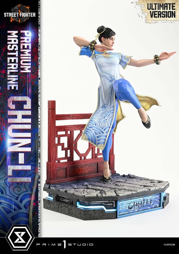 Street Fighter 6 Premium Masterline Estatua 1/4 Chun-Li Ultimate Version 69 cm