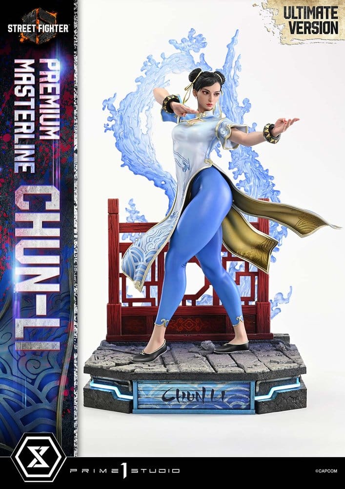 Street Fighter 6 Premium Masterline Estatua 1/4 Chun-Li Ultimate Version 69 cm