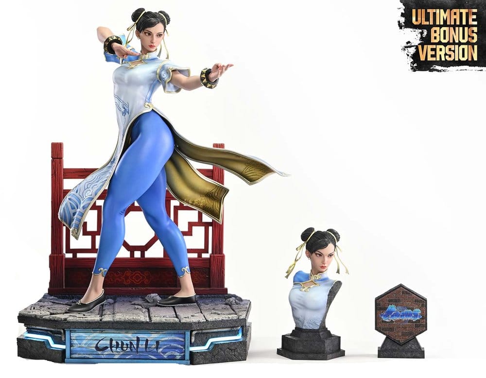 Street Fighter 6 Premium Masterline Estatua 1/4 Chun-Li Ultimate Bonus Version 69 cm Frikytopia