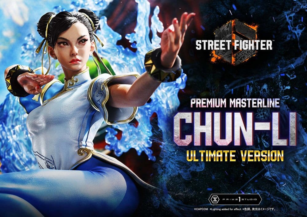 Street Fighter 6 Premium Masterline Estatua 1/4 Chun-Li Ultimate Bonus Version 69 cm