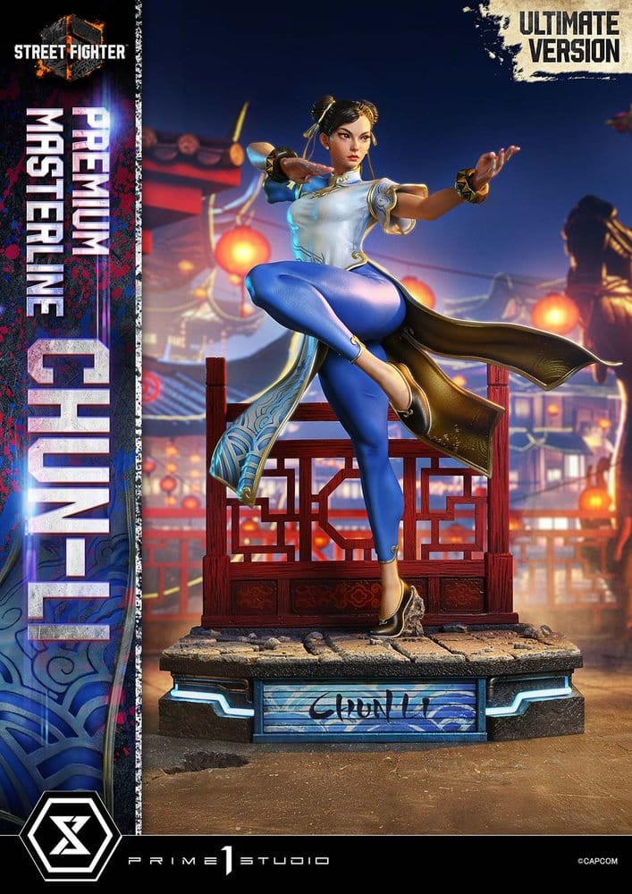 Street Fighter 6 Premium Masterline Estatua 1/4 Chun-Li Ultimate Bonus Version 69 cm