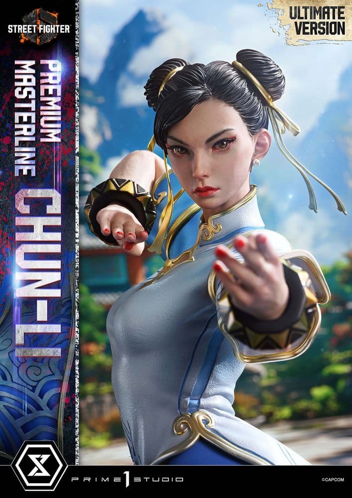 Street Fighter 6 Premium Masterline Estatua 1/4 Chun-Li Ultimate Bonus Version 69 cm