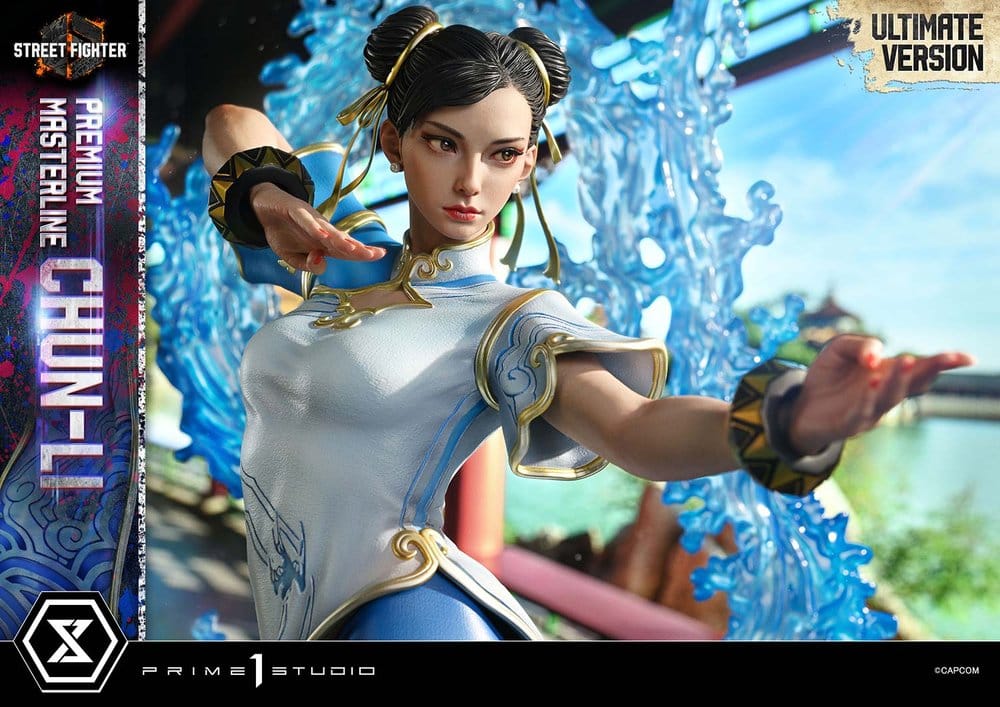Street Fighter 6 Premium Masterline Estatua 1/4 Chun-Li Ultimate Bonus Version 69 cm