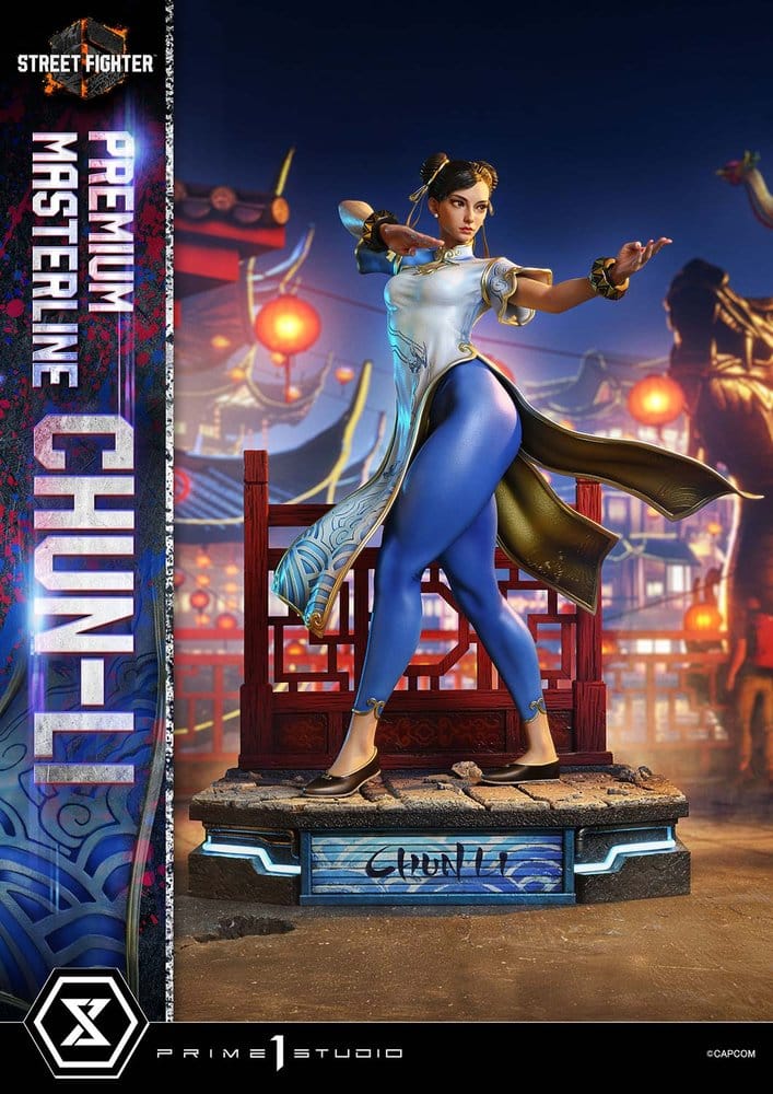Street Fighter 6 Premium Masterline Estatua 1/4 Chun-Li Ultimate Bonus Version 69 cm