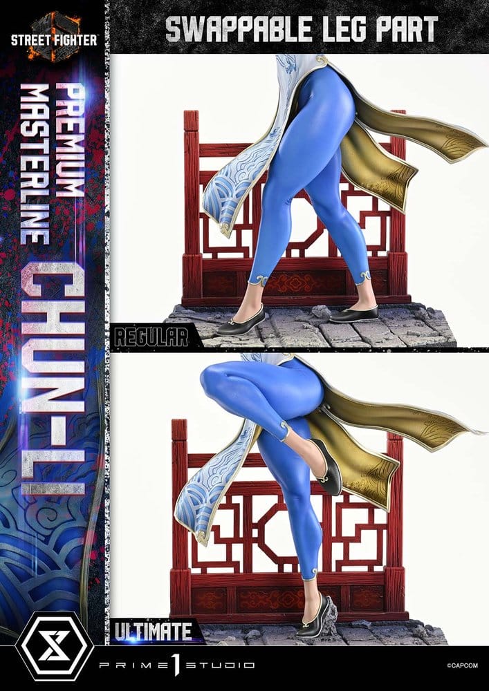 Street Fighter 6 Premium Masterline Estatua 1/4 Chun-Li Ultimate Bonus Version 69 cm