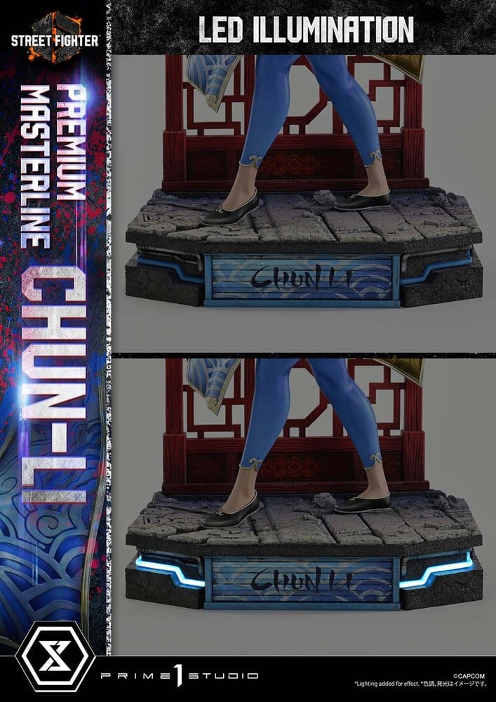 Street Fighter 6 Premium Masterline Estatua 1/4 Chun-Li Ultimate Bonus Version 69 cm
