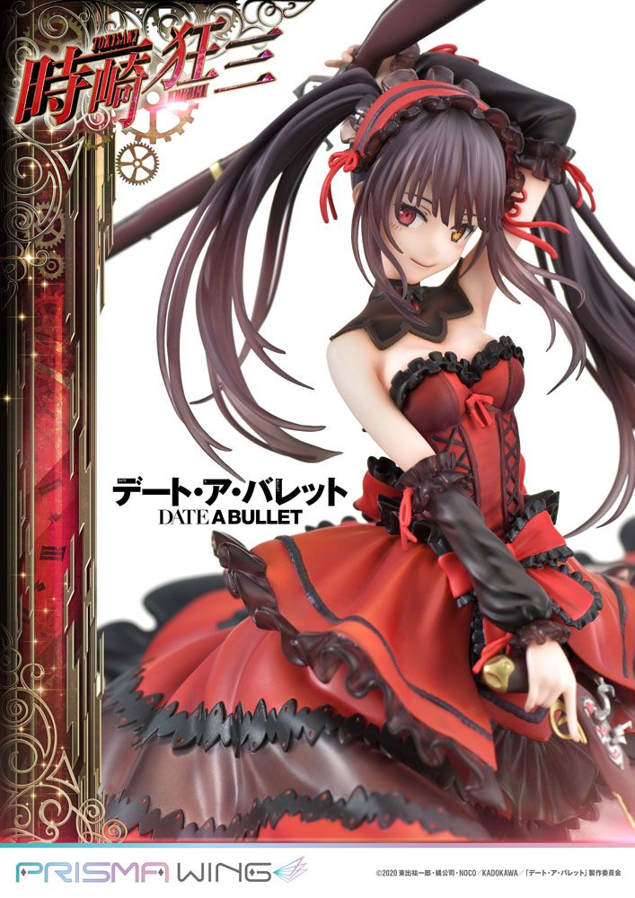 Date A Live Fragment: Date A Bullet Estatua PVC 1/7 Prisma Wing Kurumi Tokisaki 27 cm