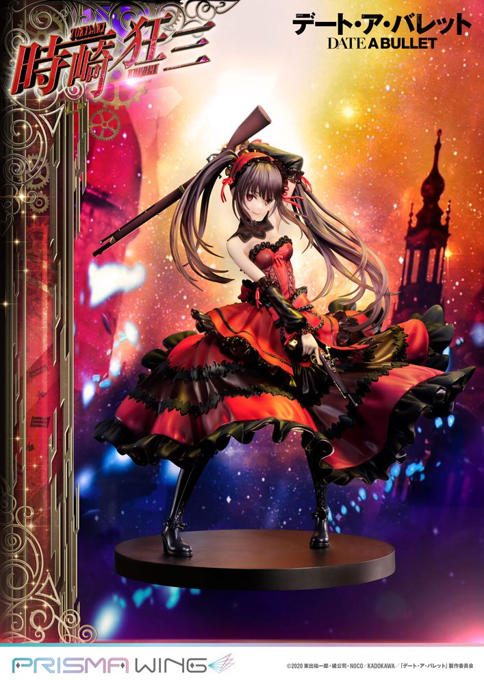 Date A Live Fragment: Date A Bullet Estatua PVC 1/7 Prisma Wing Kurumi Tokisaki 27 cm