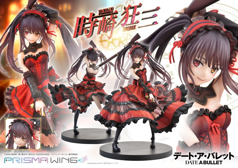 Date A Live Fragment: Date A Bullet Estatua PVC 1/7 Prisma Wing Kurumi Tokisaki 27 cm