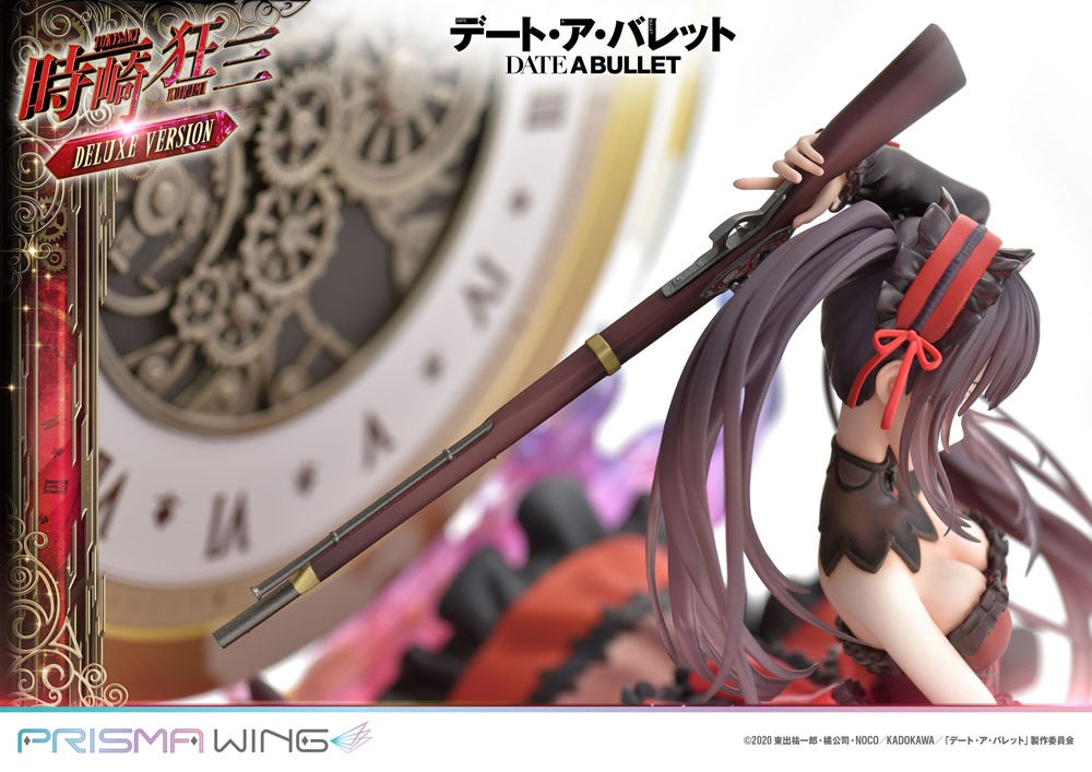 Date A Live Fragment: Date A Bullet Estatua PVC 1/7 Prisma Wing Kurumi Tokisaki Deluxe Version 37 cm