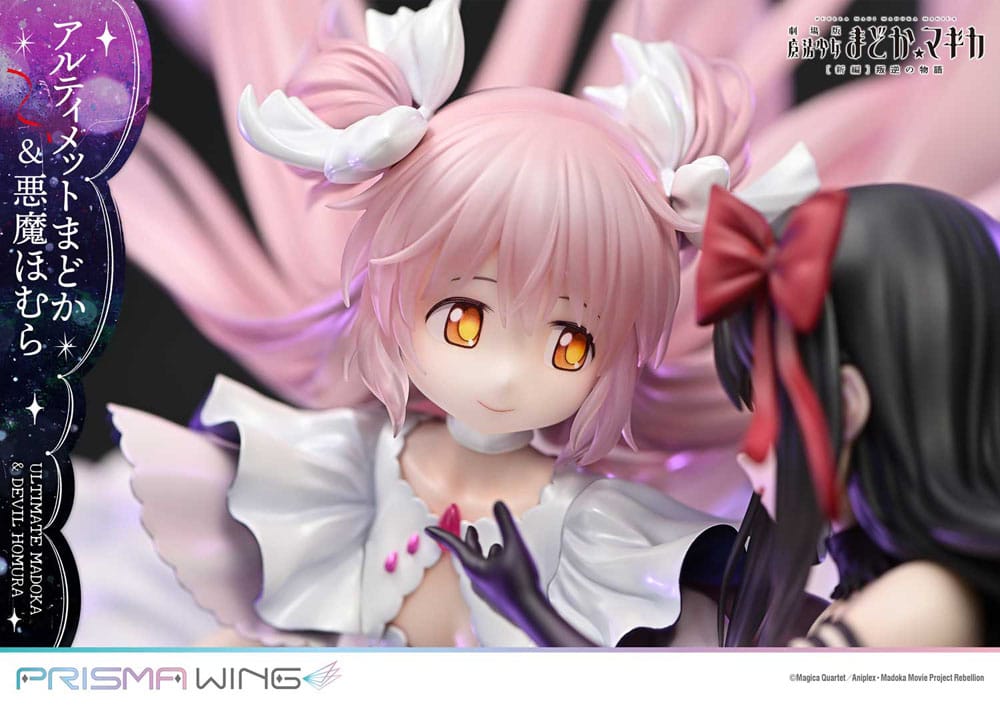 Puella Magi Madoka Magica The Movie Rebellion Estatua PVC 1/7 Prisma Wing Ultimate Madoka & Devil Homura 43 cm