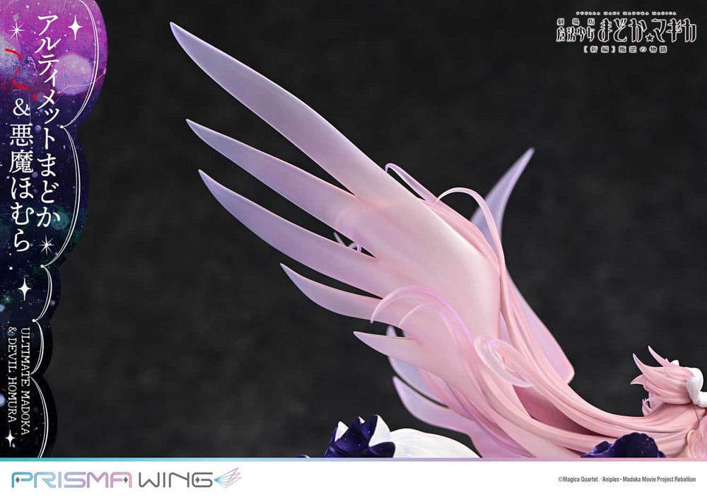 Puella Magi Madoka Magica The Movie Rebellion Estatua PVC 1/7 Prisma Wing Ultimate Madoka & Devil Homura 43 cm