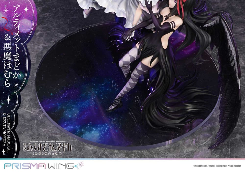 Puella Magi Madoka Magica The Movie Rebellion Estatua PVC 1/7 Prisma Wing Ultimate Madoka & Devil Homura 43 cm