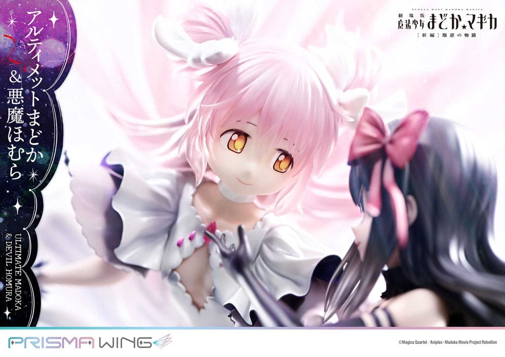 Puella Magi Madoka Magica The Movie Rebellion Estatua PVC 1/7 Prisma Wing Ultimate Madoka & Devil Homura 43 cm
