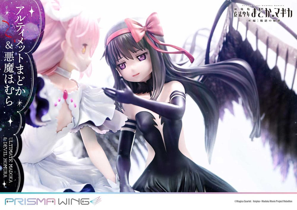Puella Magi Madoka Magica The Movie Rebellion Estatua PVC 1/7 Prisma Wing Ultimate Madoka & Devil Homura 43 cm