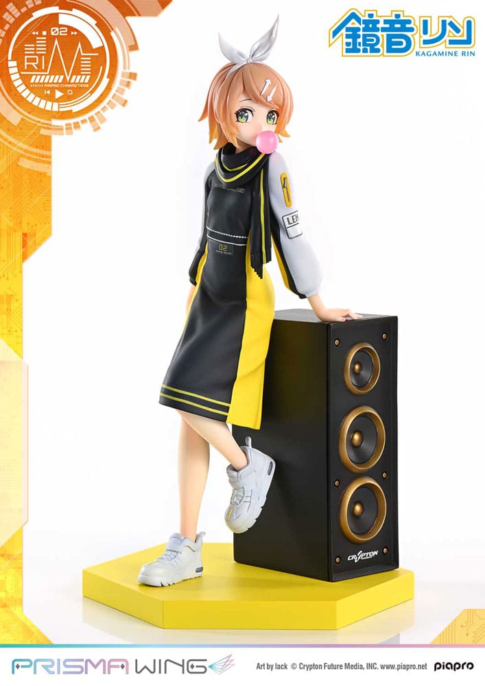 Vocaloid Estatua PVC 1/7 Prisma Wing Piapro Characters Kagamine Rin (Art by lack) 21 cm Frikytopia