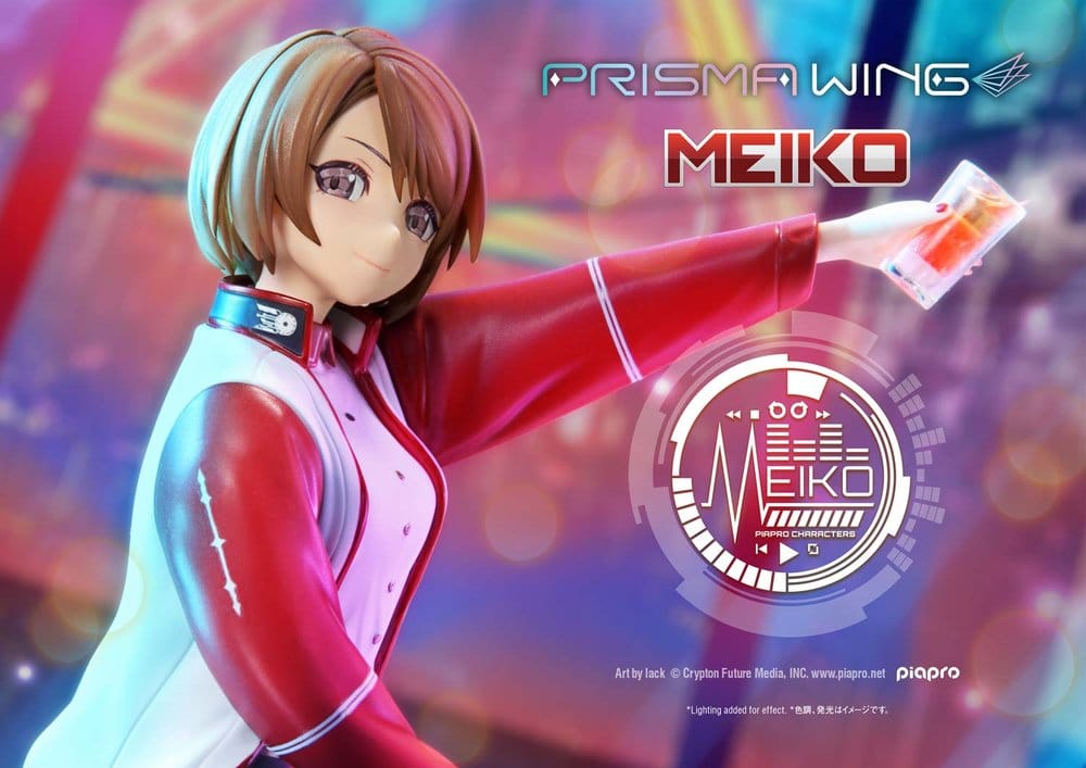 Piapro Characters Prisma Wing Estatua 1/7 Meiko Illustration by lack 21 cm