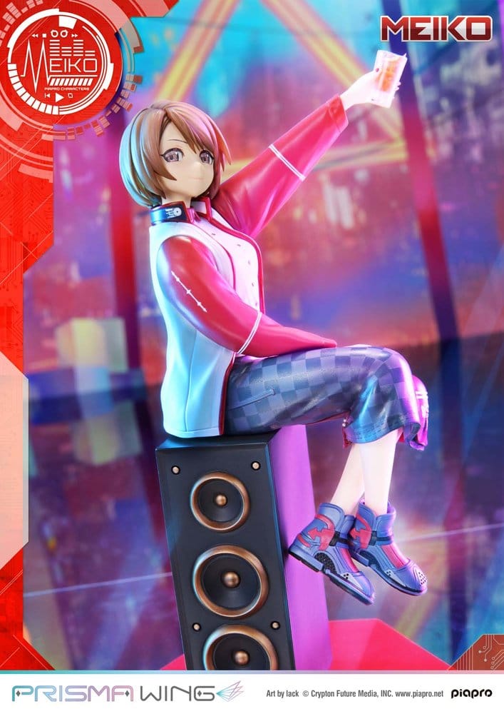 Piapro Characters Prisma Wing Estatua 1/7 Meiko Illustration by lack 21 cm