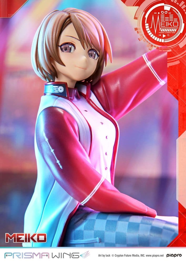 Piapro Characters Prisma Wing Estatua 1/7 Meiko Illustration by lack 21 cm