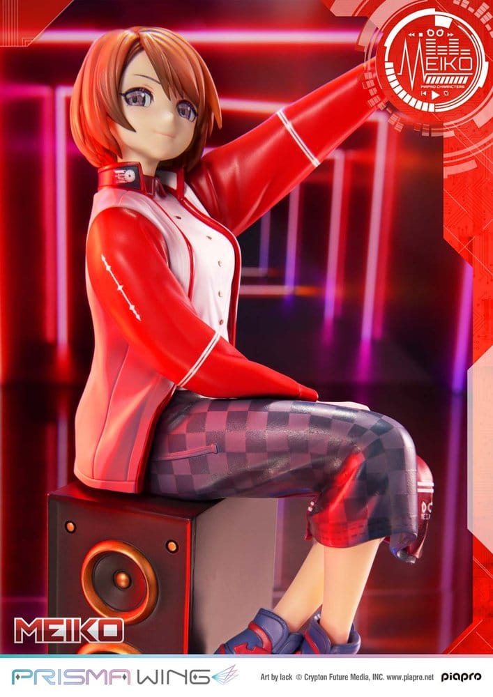 Piapro Characters Prisma Wing Estatua 1/7 Meiko Illustration by lack 21 cm